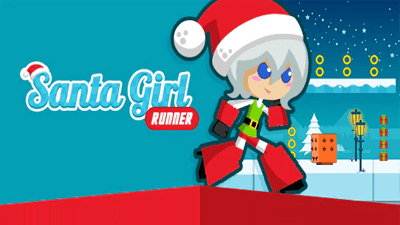 Noel Baba Kız Koşucusu